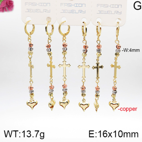 F5E201304bhkk-J151  Fashion Copper Earrings