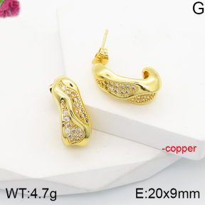F5E401564bbov-J165  Fashion Copper Earrings