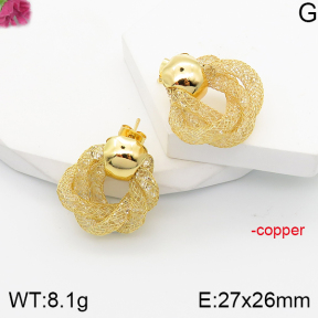 F5E401573bbml-J165  Fashion Copper Earrings