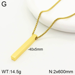 2N2003645ablb-614  Stainless Steel Necklace