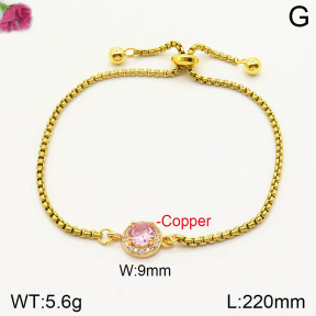 F2B401703vbmb-J73  Fashion Copper Bracelet