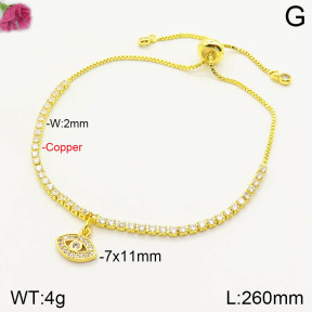 F2B401711vbll-J167  Fashion Copper Bracelet