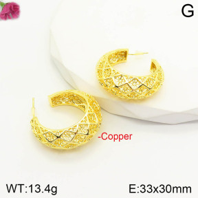 F2E200667vbnl-J167  Fashion Copper Earrings