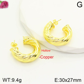 F2E200670vbnl-J167  Fashion Copper Earrings