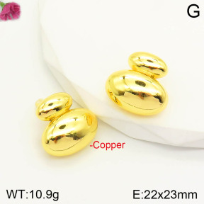 F2E200680vbnb-J167  Fashion Copper Earrings