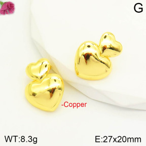 F2E200681vbnb-J167  Fashion Copper Earrings