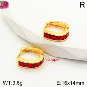 F2E401135aakl-J167  Fashion Copper Earrings