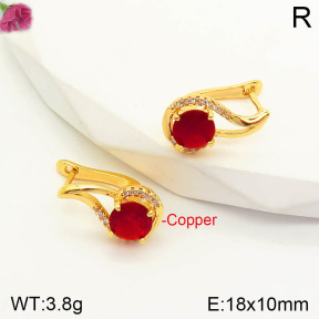 F2E401136aakl-J167  Fashion Copper Earrings