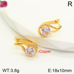 F2E401138aakl-J167  Fashion Copper Earrings