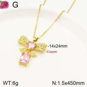 F2N400763vbnb-J167  Fashion Copper Necklace