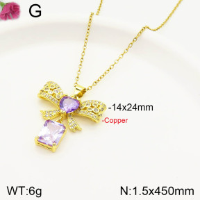 F2N400765vbnb-J167  Fashion Copper Necklace