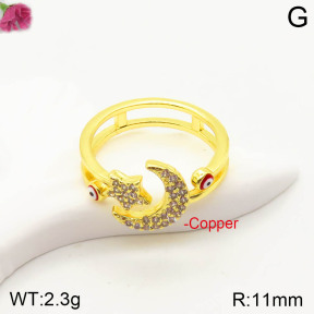 F2R300442ablb-J167  Fashion Copper Ring