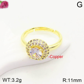 F2R400812vbll-J167  Fashion Copper Ring