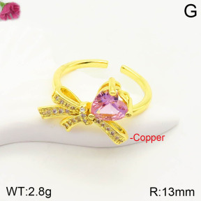 F2R400830ablb-J167  Fashion Copper Ring