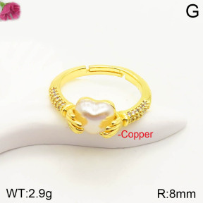 F2R400832ablb-J167  Fashion Copper Ring