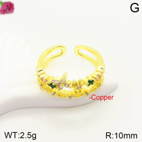 F2R400852baka-J167  Fashion Copper Ring