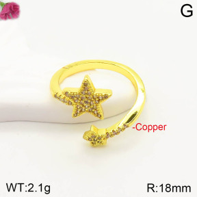 F2R400863baka-J167  Fashion Copper Ring