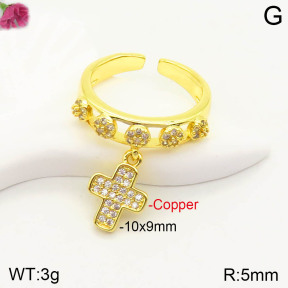 F2R400867vbmb-J167  Fashion Copper Ring