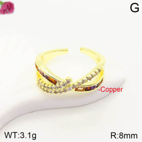 F2R400873vbll-J167  Fashion Copper Ring
