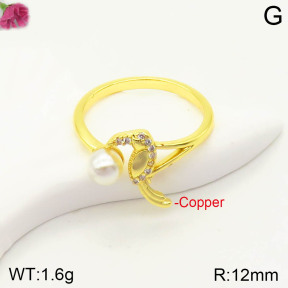 F2R400877ablb-J167  Fashion Copper Ring