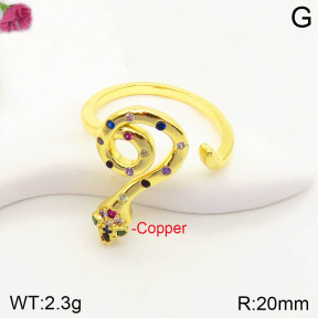 F2R400904vbll-J167  Fashion Copper Ring