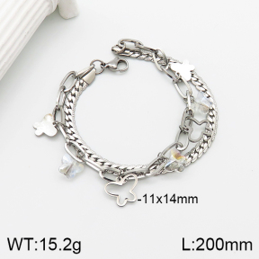 5B4002507bbov-350  Stainless Steel Bracelet