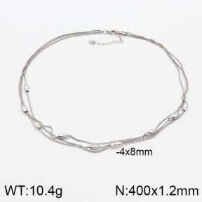 5N2001110vhov-669  Stainless Steel Necklace