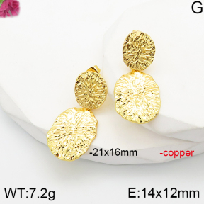 F5E201308vbll-J163  Fashion Copper Earrings