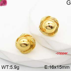 F5E201309abli-J163  Fashion Copper Earrings