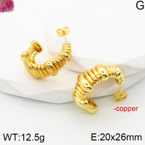 F5E201313vbmb-J163  Fashion Copper Earrings