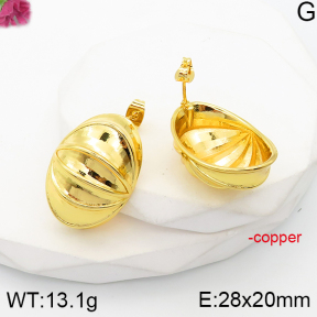 F5E201316vbmb-J163  Fashion Copper Earrings
