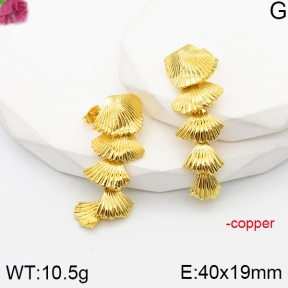 F5E201325vbmb-J163  Fashion Copper Earrings