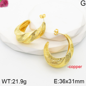 F5E201331bbov-J163  Fashion Copper Earrings