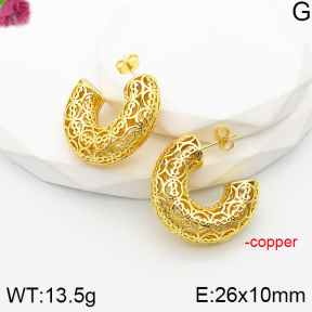 F5E201332vbnl-J163  Fashion Copper Earrings