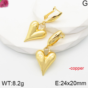 F5E201356bbml-J163  Fashion Copper Earrings