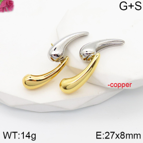 F5E201376vbpb-J40  Fashion Copper Earrings