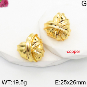 F5E201377bbov-J40  Fashion Copper Earrings
