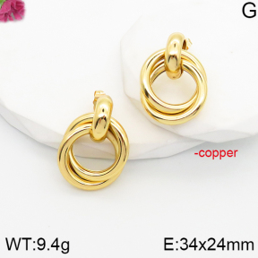 F5E201378vbpb-J40  Fashion Copper Earrings