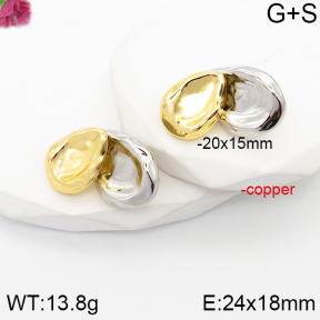 F5E201380vbpb-J40  Fashion Copper Earrings