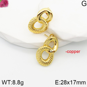 F5E201397vbnb-J40  Fashion Copper Earrings