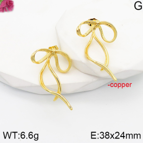 F5E201401vbmb-J40  Fashion Copper Earrings
