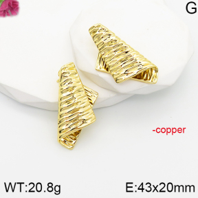 F5E201414vbpb-J40  Fashion Copper Earrings