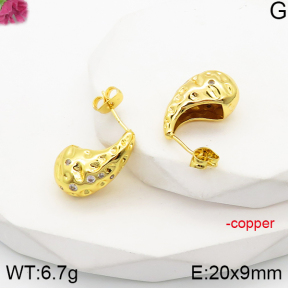 F5E401602vbmb-J163  Fashion Copper Earrings