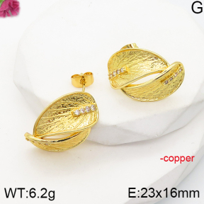 F5E401605bbml-J163  Fashion Copper Earrings