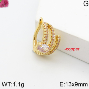F5E401641ablb-J147  Fashion Copper Earrings