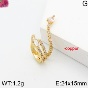 F5E401659vbmb-J147  Fashion Copper Earrings