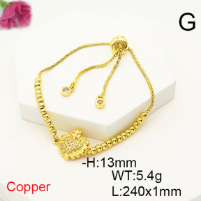 F6B406112vbll-L017  Fashion Copper Bracelet