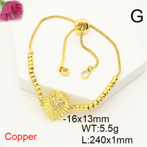F6B406114vbll-L017  Fashion Copper Bracelet