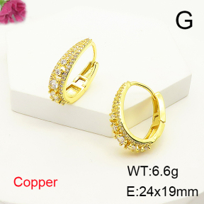 F6E404880bbov-L017  Fashion Copper Earrings