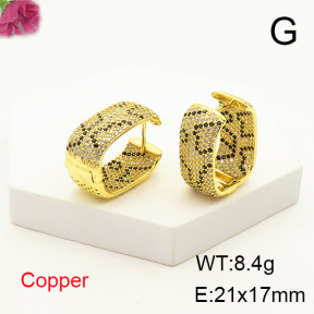 F6E404882biib-L017  Fashion Copper Earrings
